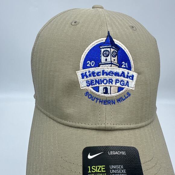 Nike Golf Dri Fit Legacy 91 Hat Cap 2022 PGA Southern Hills Color Blue Unisex - Picture 5 of 5